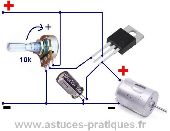 Schéma electrique ventilateur pc