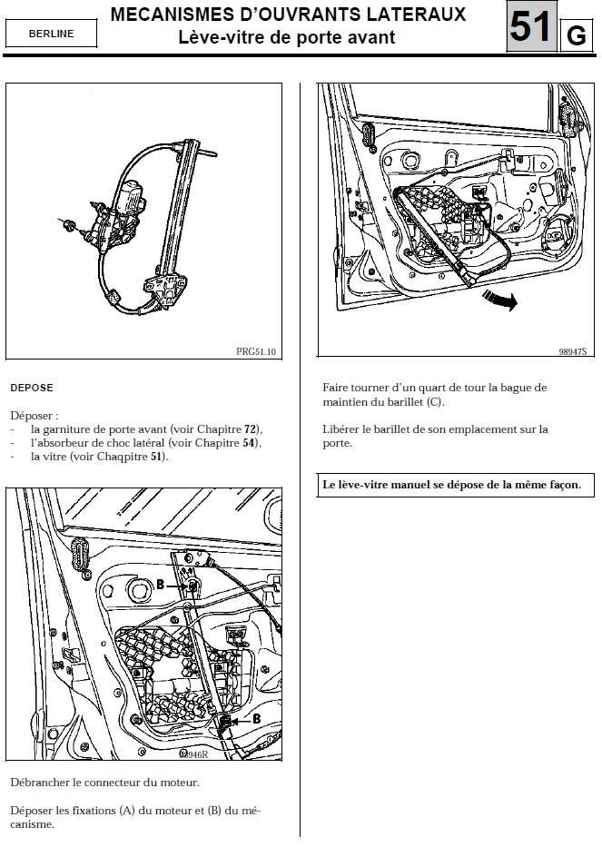 Schema electrique leve vitre megane 2 cc