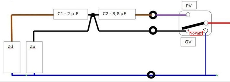 Schema electrique voyant lumineux