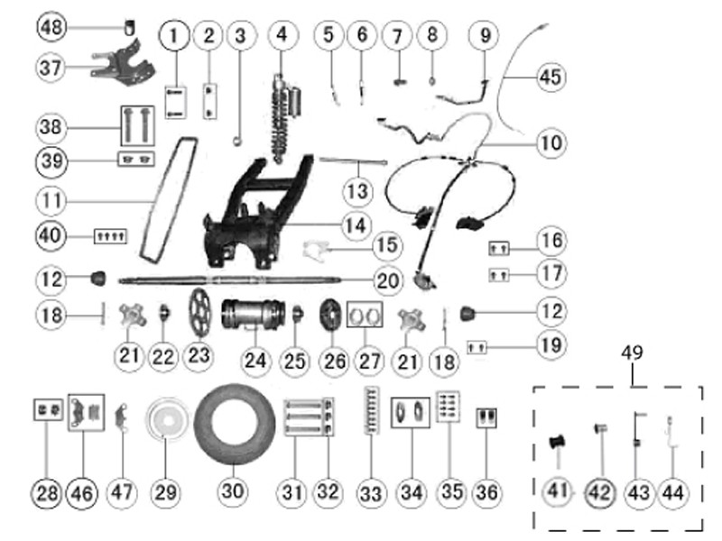 Schema electrique shineray 250 stxe