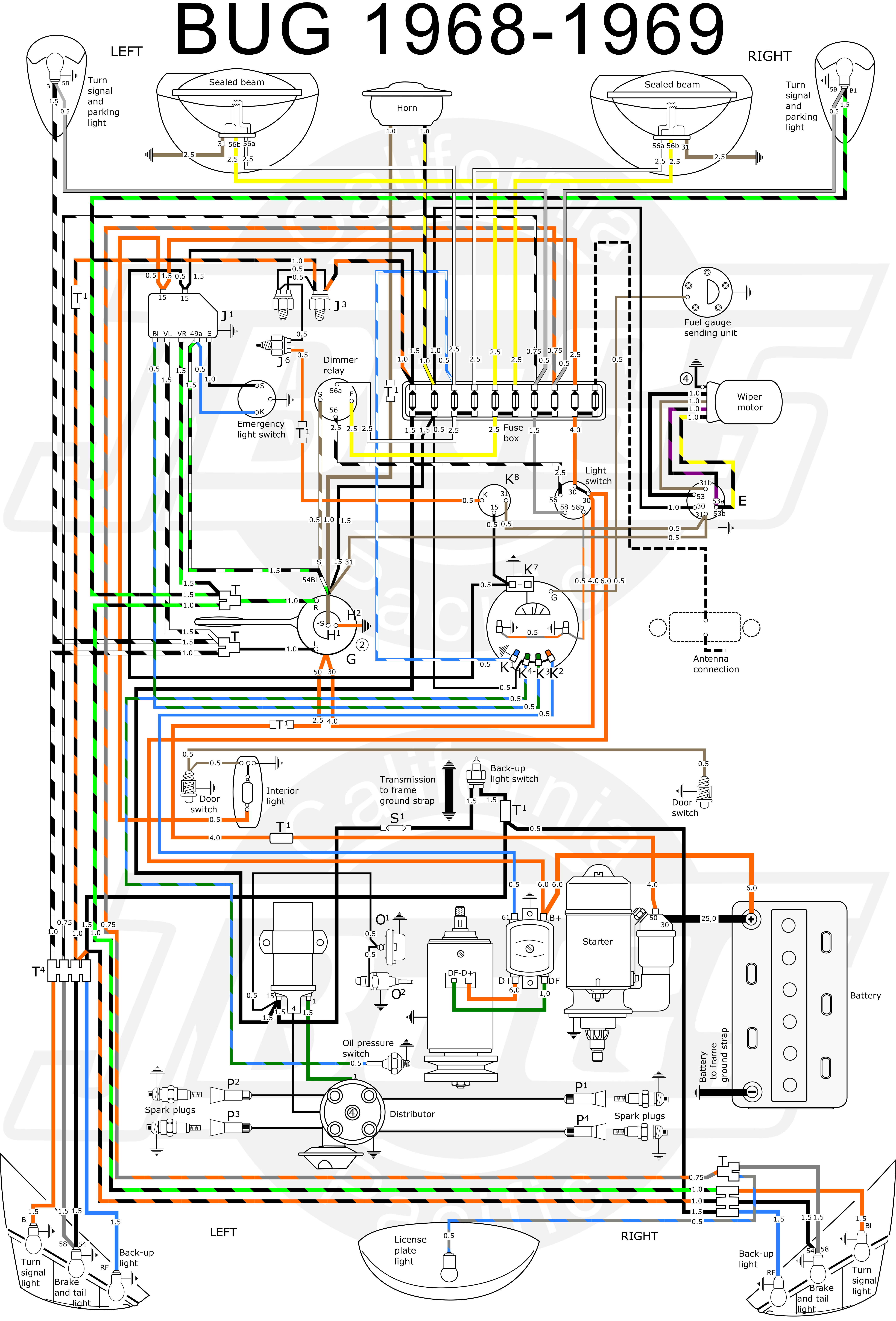 Schema electrique juke