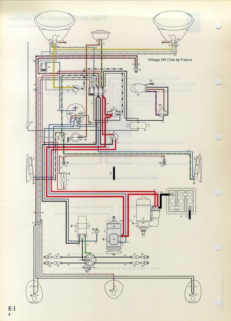 Schema electrique clignotant cox