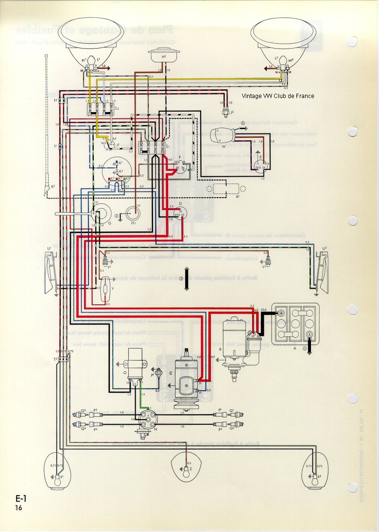 Schema electrique vw