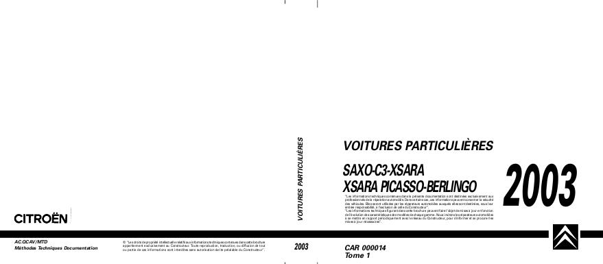 Citroen saxo schema electrique