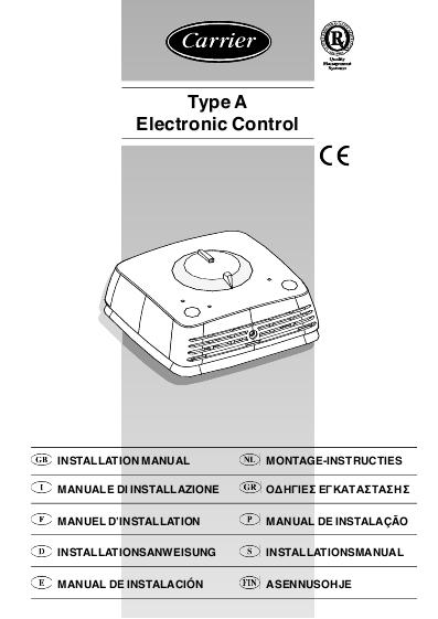 Schema electrique climatisation carrier