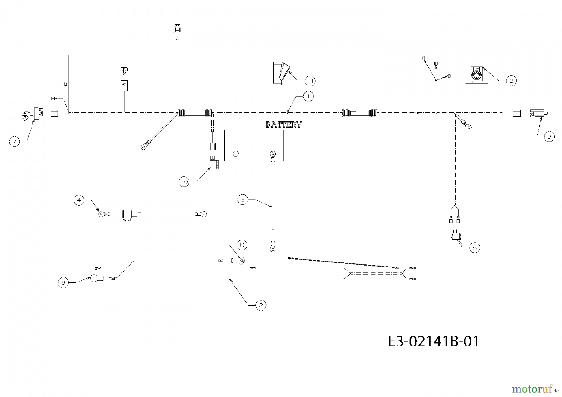 Schema electrique mtd rh 115