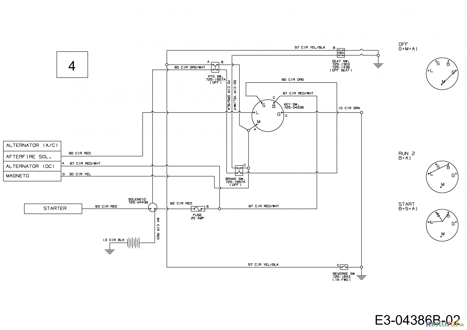 Mtd schema electrique