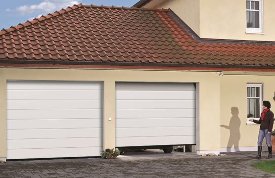 Porte de garage sectionnelle novoferme