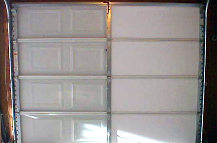 Isolant thermique porte de garage