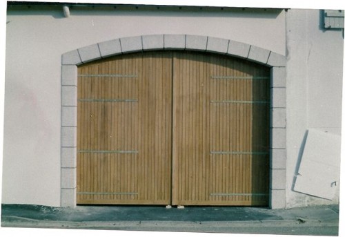 Fabricant porte de garage bois