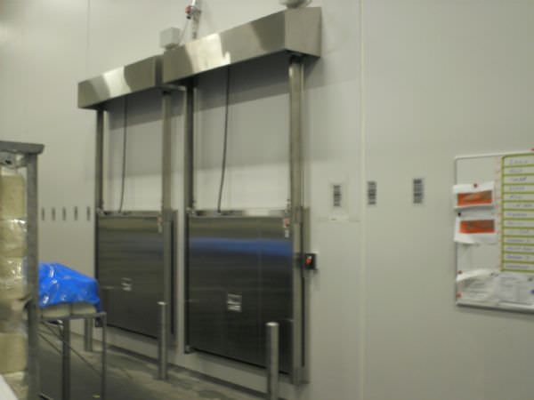 Porte de garage guillotine