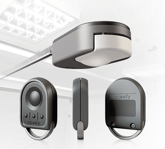 Porte de garage somfy rts