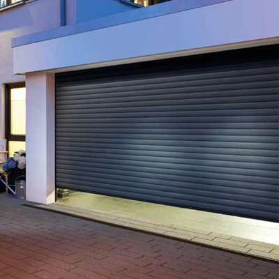 Porte de garage enroulable motorisée hormann