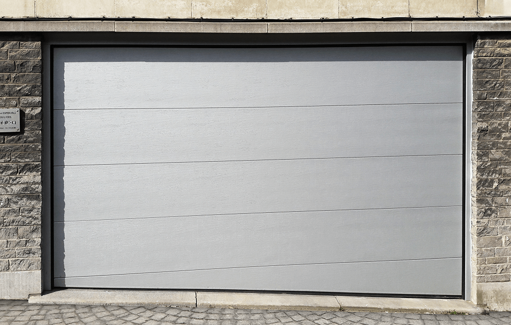 Porte de garage woodgrain
