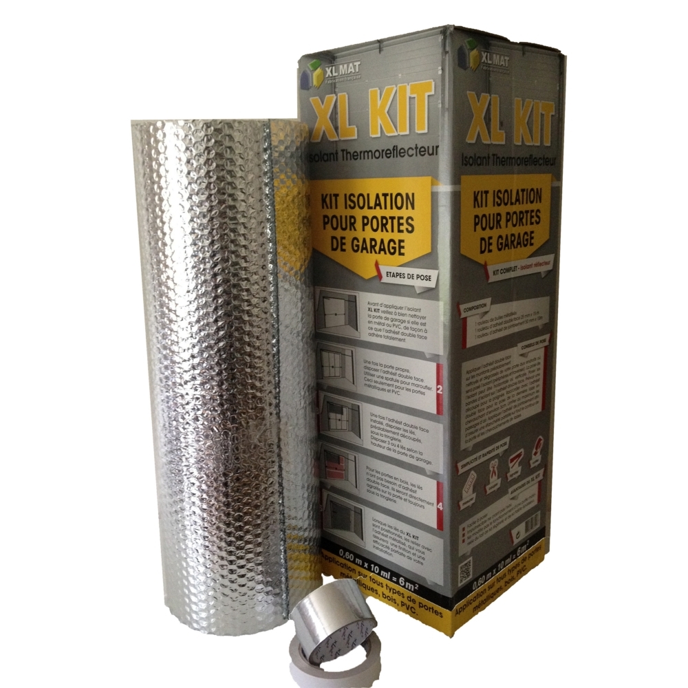Couverture isolante pour porte de garage