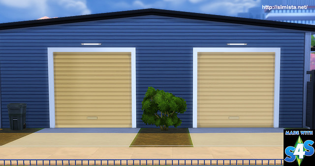 Porte de garage sims 4