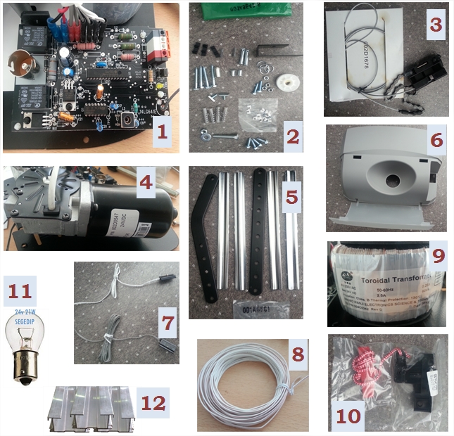 Condensateur moteur porte de garage