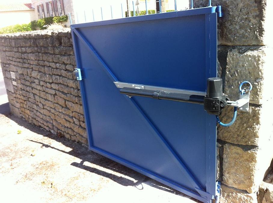 Motorisation porte de garage vis sans fin