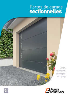 Pose porte de garage sectionnelle futurol