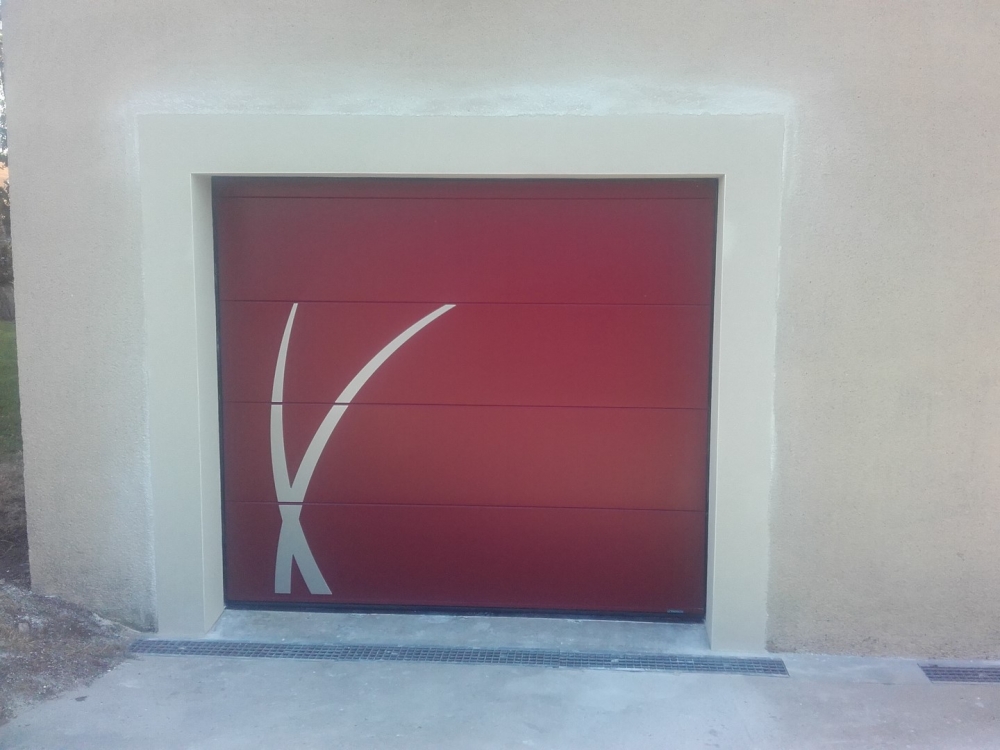 Porte de garage ral 3004