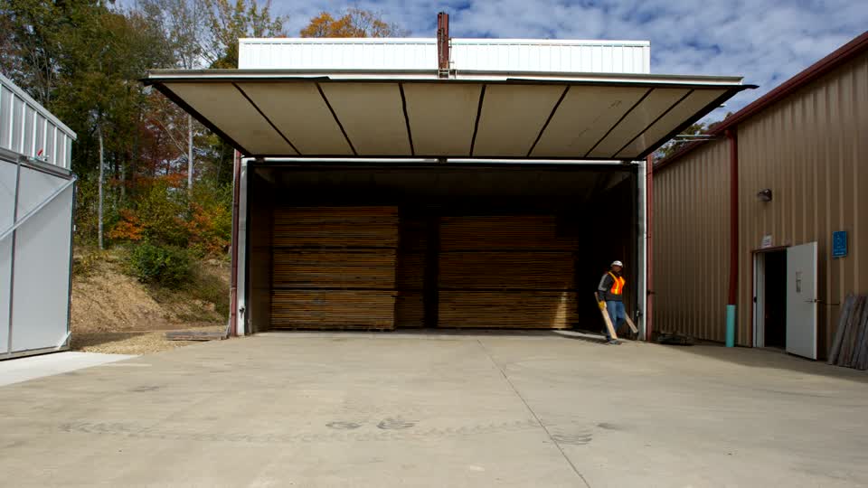 Transport porte de garage