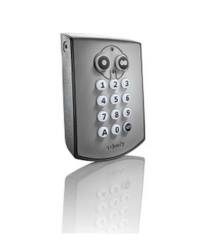 Digicode sans fil pour porte de garage sectionnelle