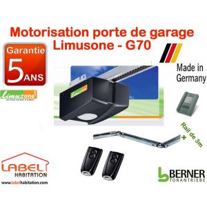 Motorisation porte de garage - limus one - g50