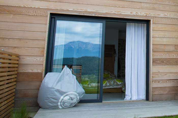 Baie coulissante alu remplacement porte de garage