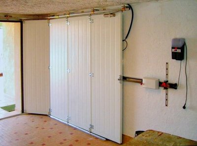 Porte de garage hormann coulissante