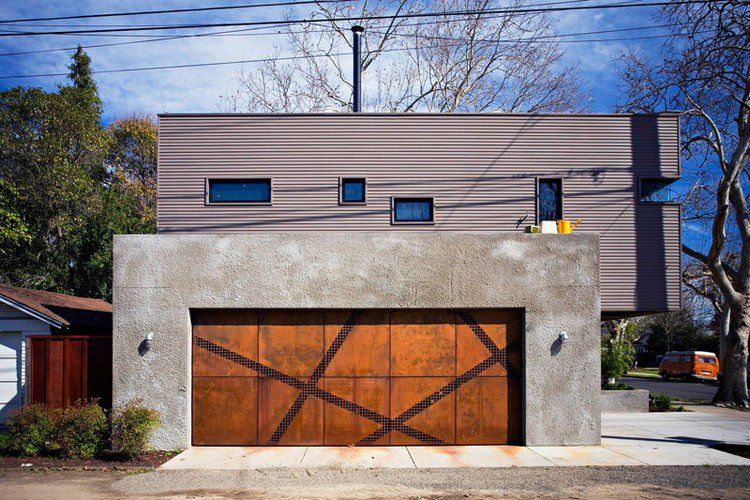 Porte de garage diy