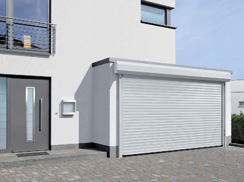 Porte de garage enroulable installation