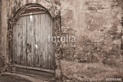 Ancienne porte de garage