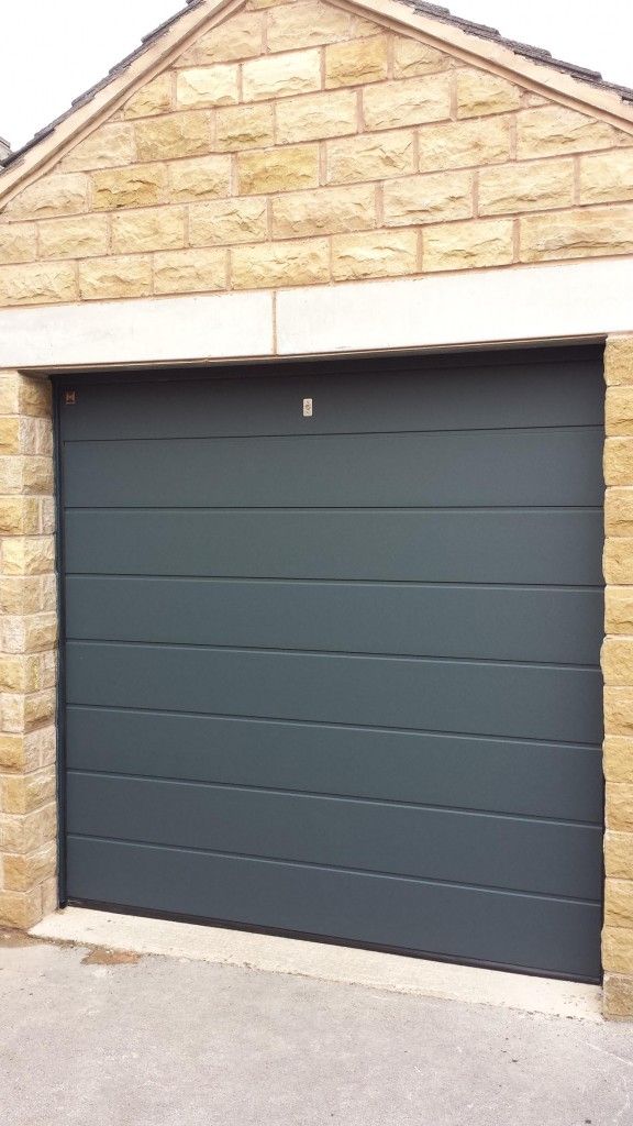 Porte de garage hormann sandgrain