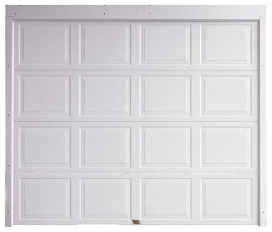 Porte de garage sectionnelle prémontée acier 200 x 240 cm