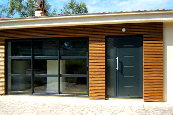 Baie porte de garage