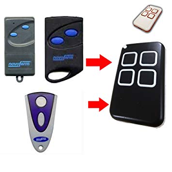 Telecommande porte de garage novoferm novotron 302