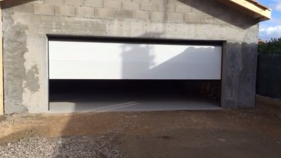 Porte de garage 5m