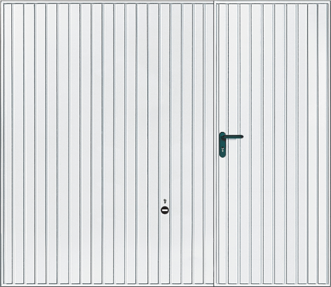 Porte de garage tubauto avec portillon