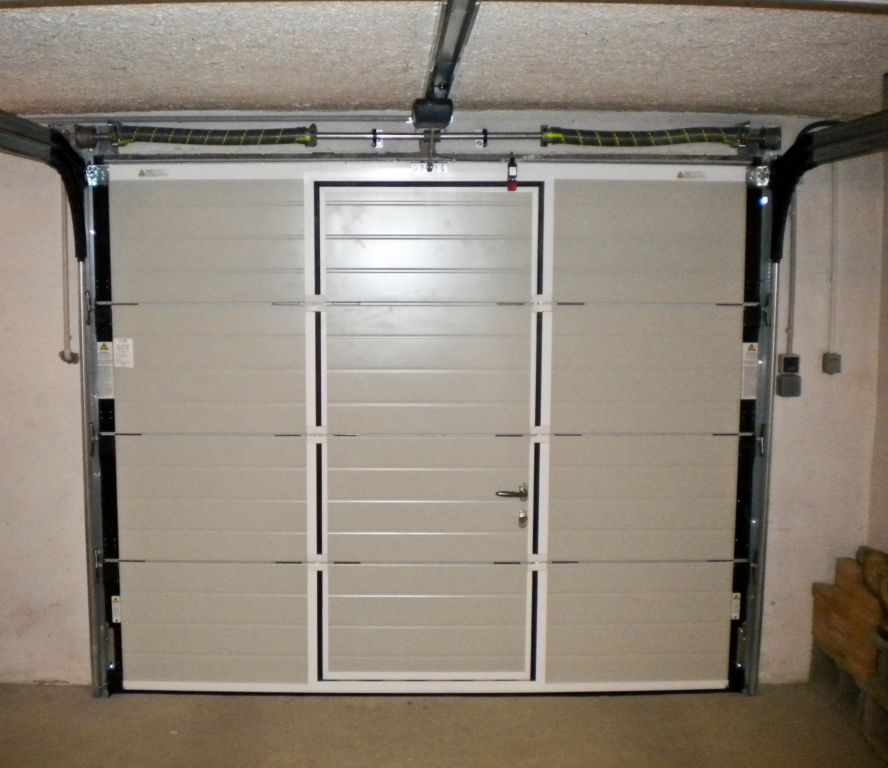 Porte de garage coulissante interieur
