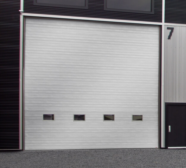 Porte de garage industriel