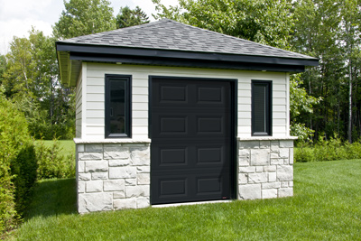 Porte de garage cabanon