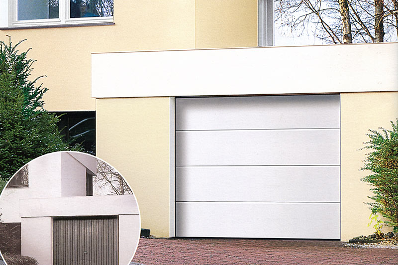 Montage porte de garage sectionnelle hormann