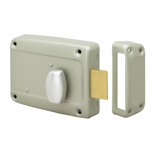 Serrure pour porte de garage coulissante