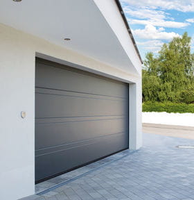 Poignée porte de garage normstahl