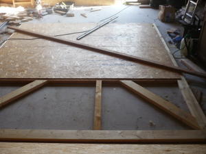 Faire une porte de garage coulissante