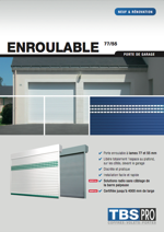 Fabricant porte de garage enroulable sur mesure