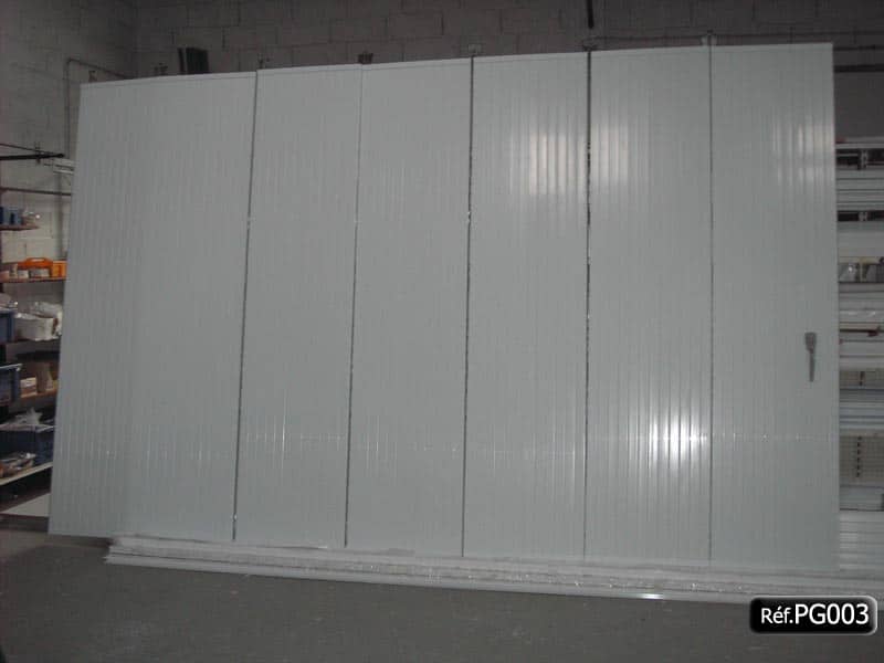 Porte pvc de garage