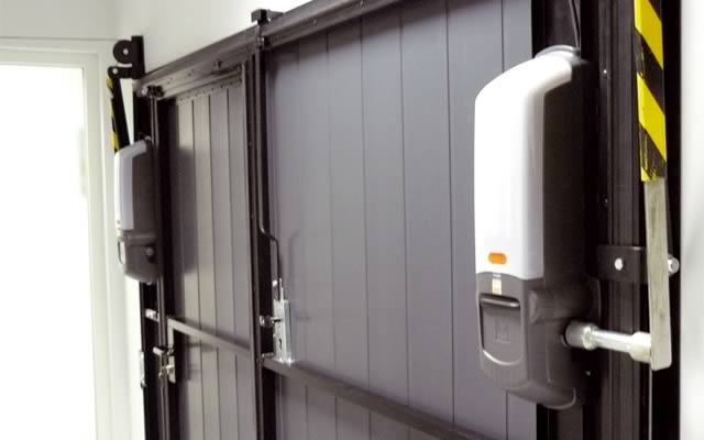 Securite porte de garage coulissante