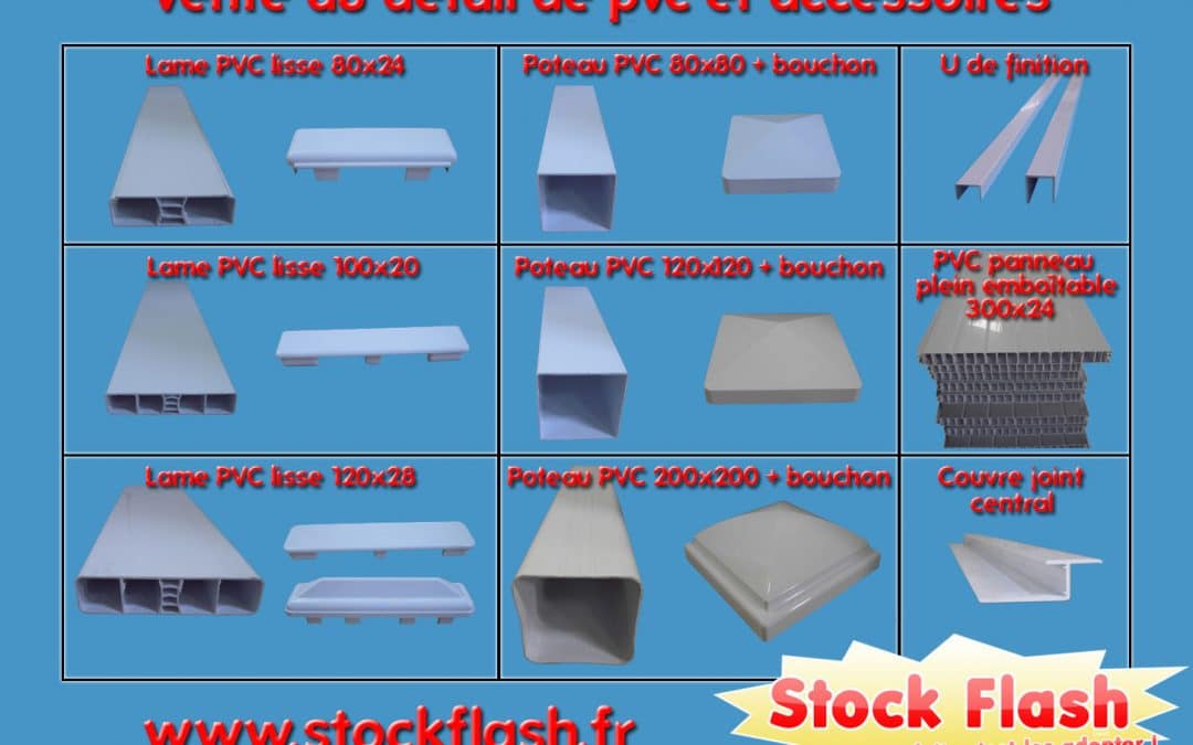 Panneau pvc pour porte de garage