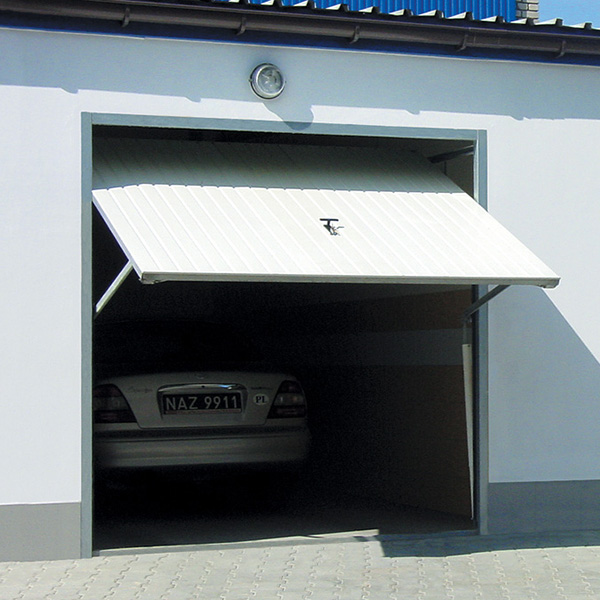 Porte de garage basculante avec portillon neo10